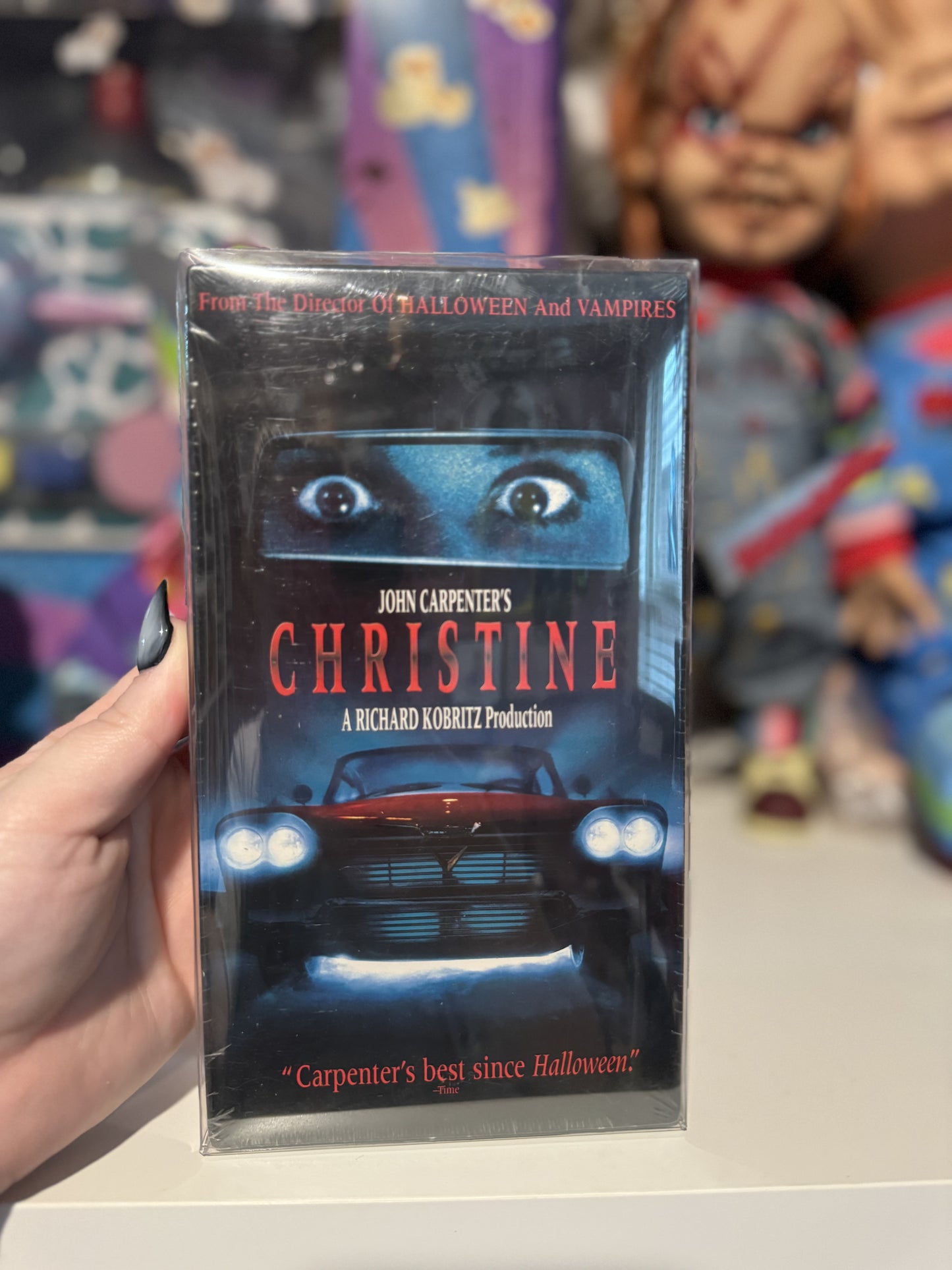 Christine sealed VHS