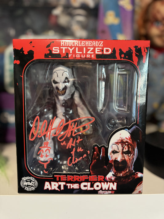 David Howard Thorton Autographed Art figure