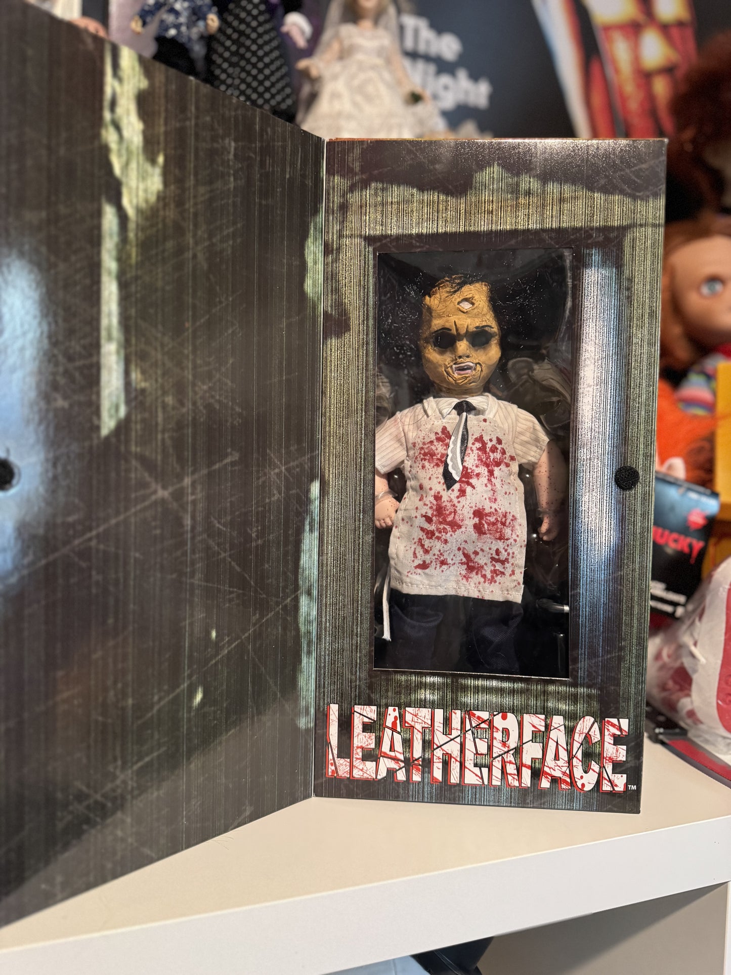 Leatherface living dead doll