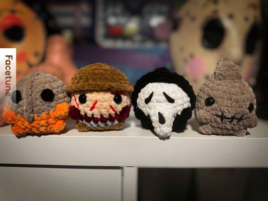 Horror crochet babies