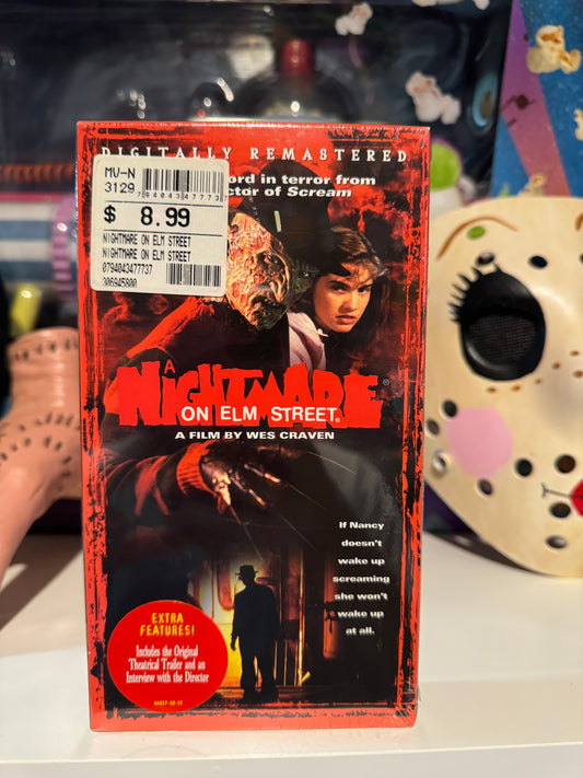 A nightmare on elm street VHS