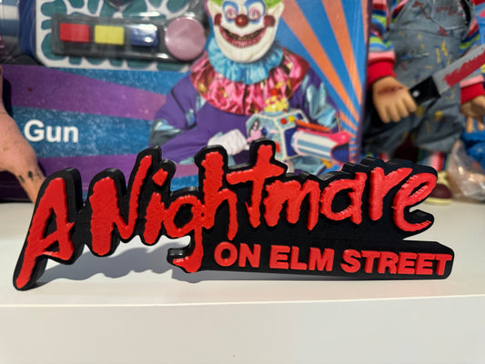 Nightmare on elm street sign