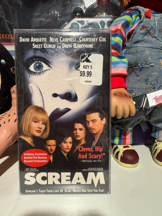 Scream sealed VHS, watermarked