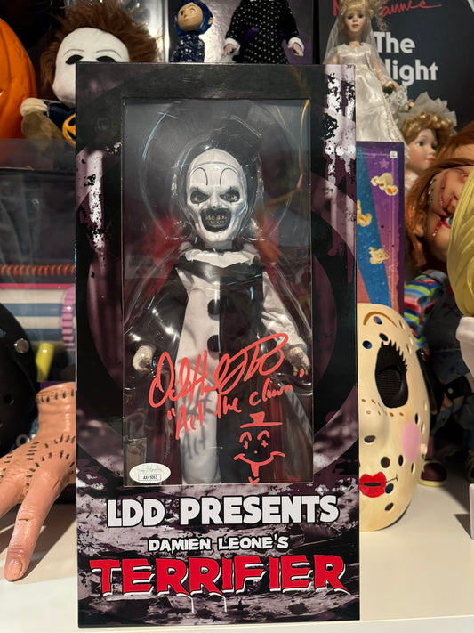 Art the Clown Living Dead Doll signed by David Howard Thorton